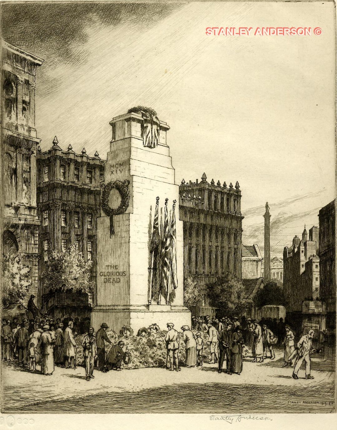 102 To Our Glorious Dead (The Cenotaph) 1919