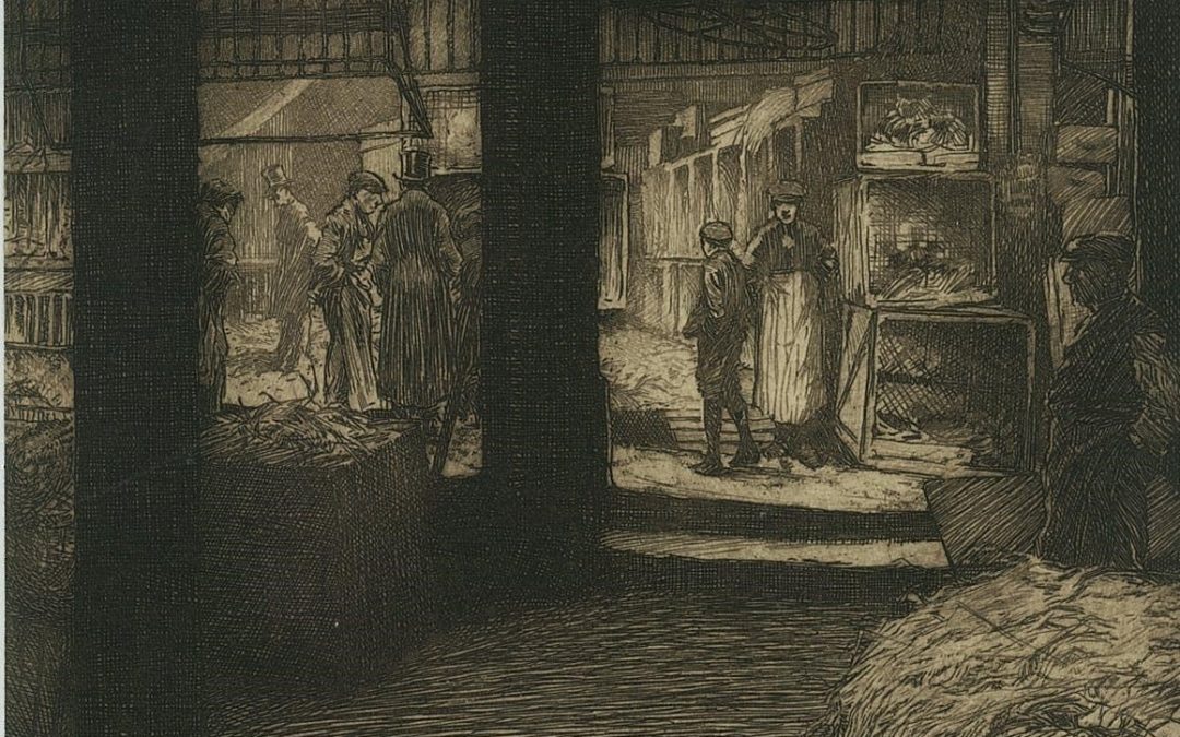 15 An Old Market Passage, Eastcheap 1909