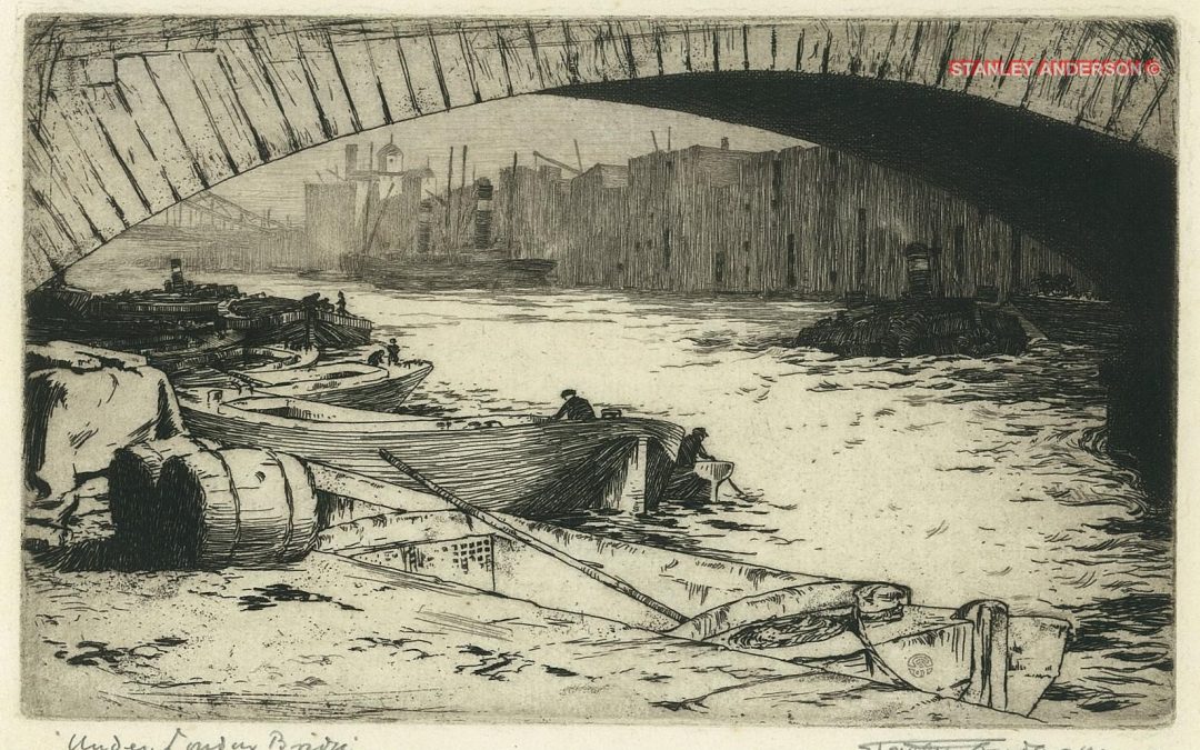 19 Under London Bridge 1909
