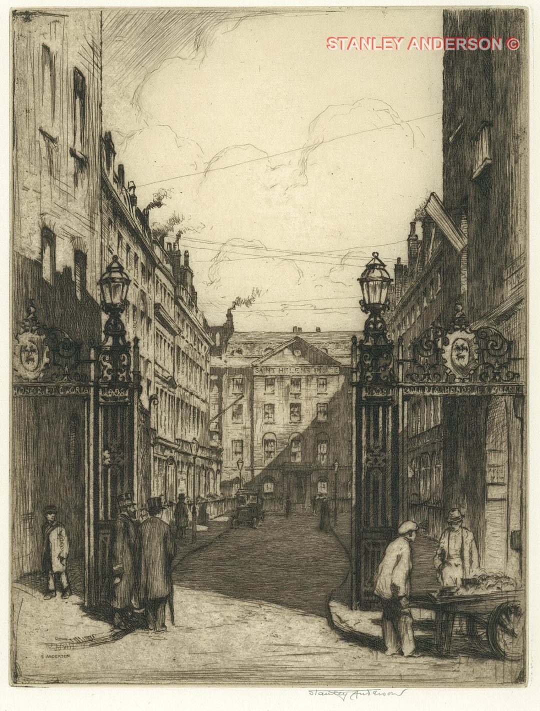 39 Leathersellers’ Company, London (St Helen’s Place) 1911