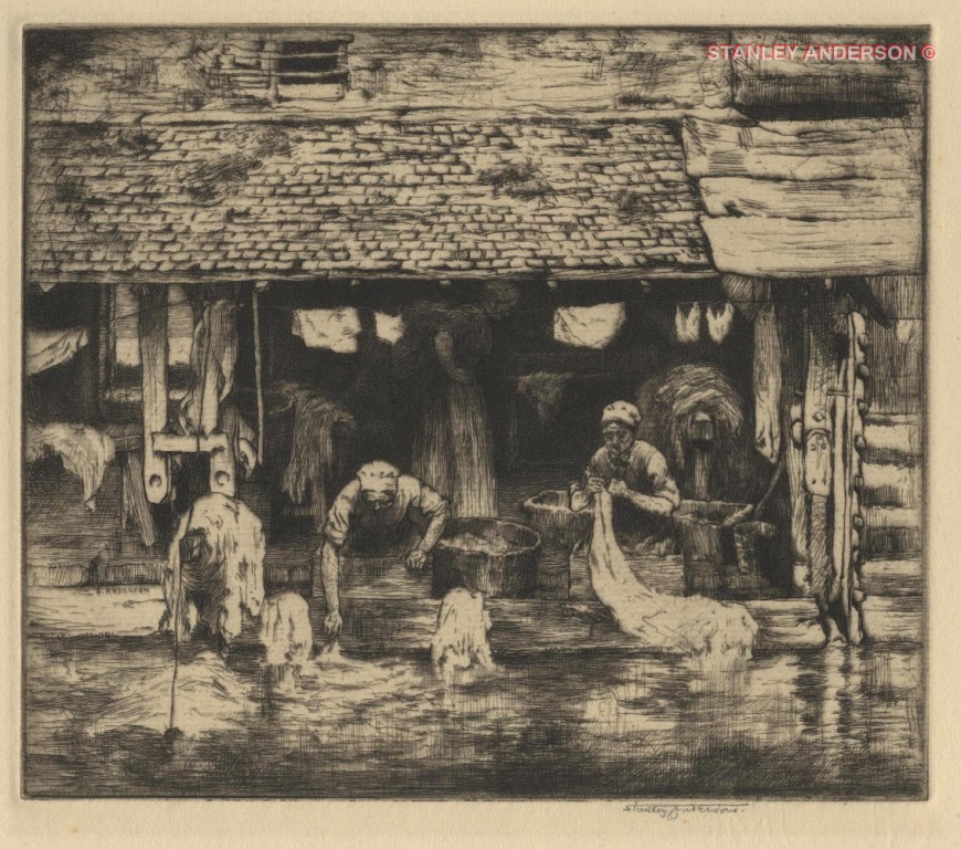 44 Washerwomen, Chartres 1911