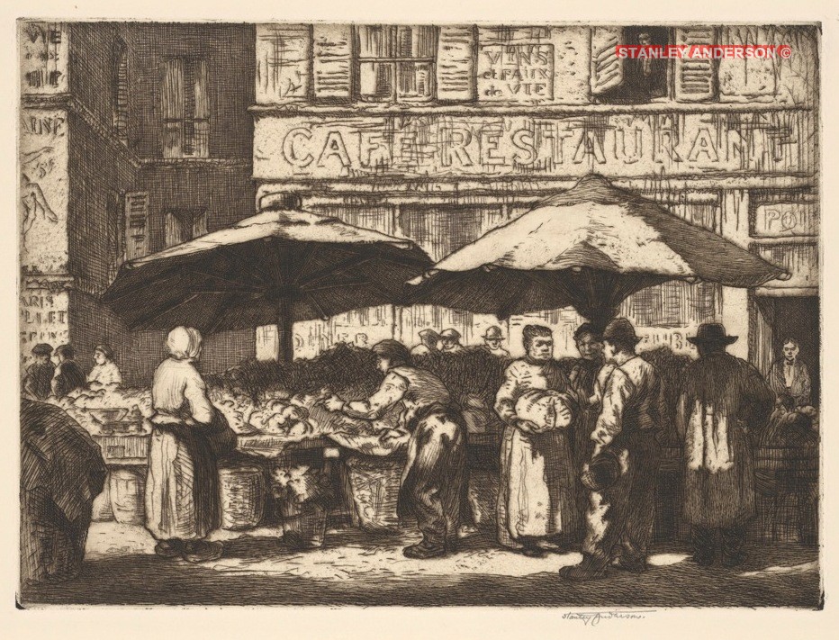 57 A Market Place, Rouen 1912