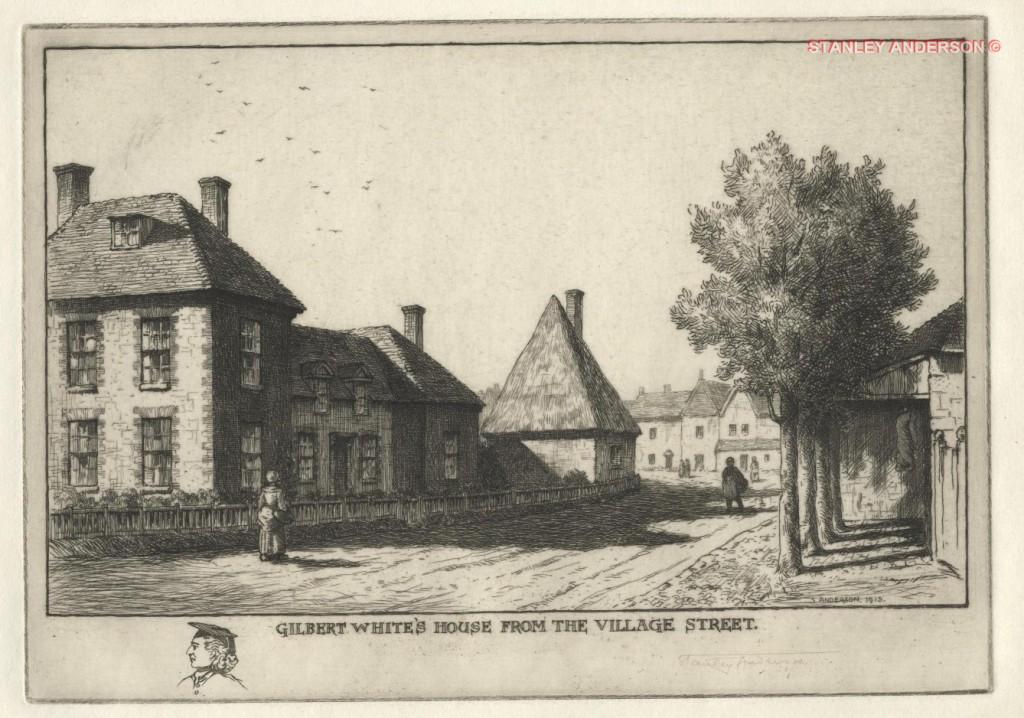 86 Gilbert White’s House, from the Village Street 1915