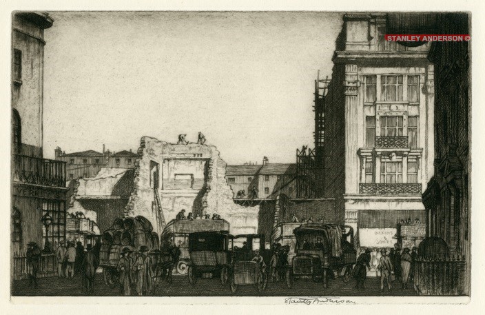 128 Demolition of Regent Street 1921