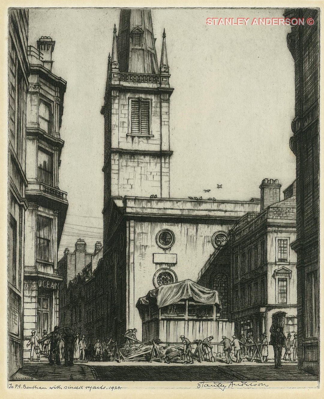 142 St. Margaret Pattens Church, Eastcheap 1922