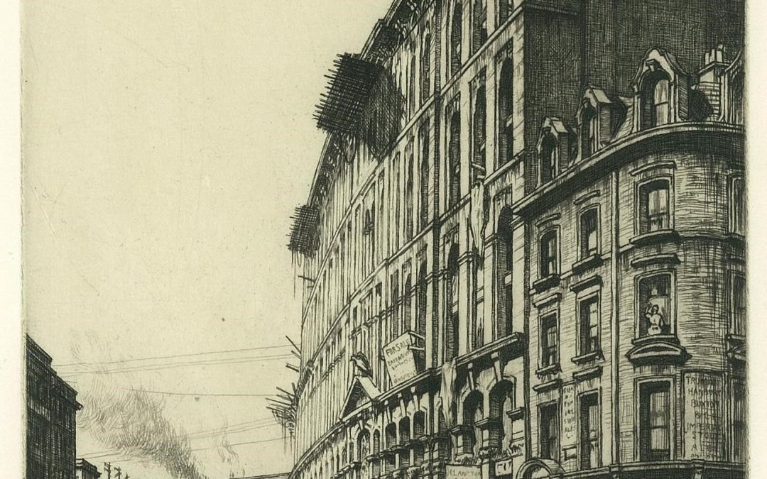 151 Hop Exchange after the Fire 1923