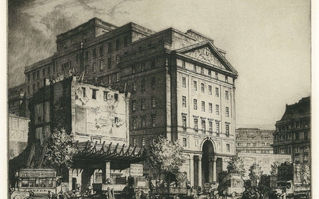 152 Bush House from the Strand 1923