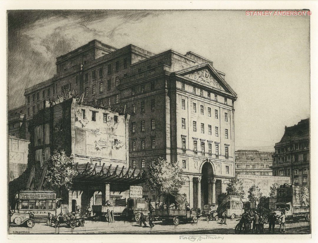 152 Bush House from the Strand 1923