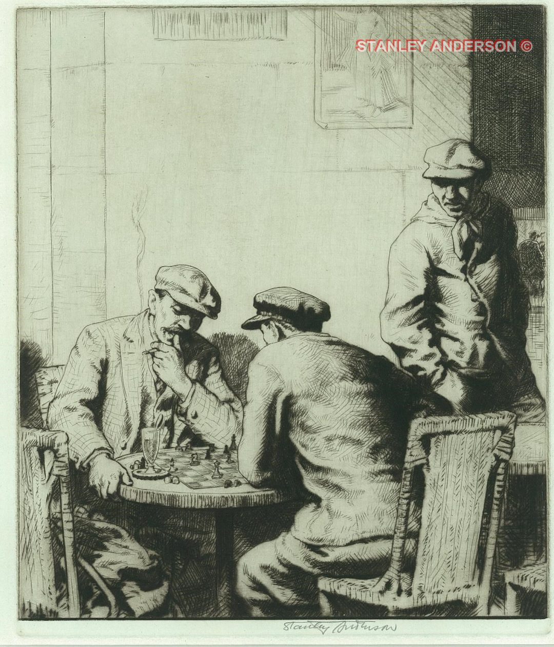 166 The Chess-Players 1925