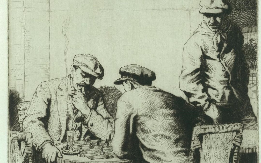166 The Chess-Players 1925