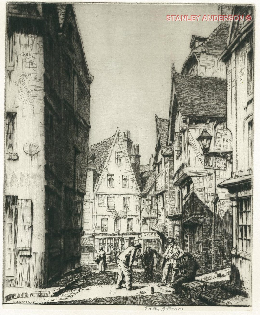 169 Rue Porte-au-Berger, Caen 1925