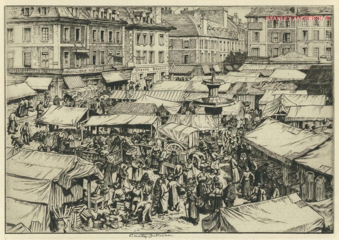 172 Le Marché, Falaise 1926
