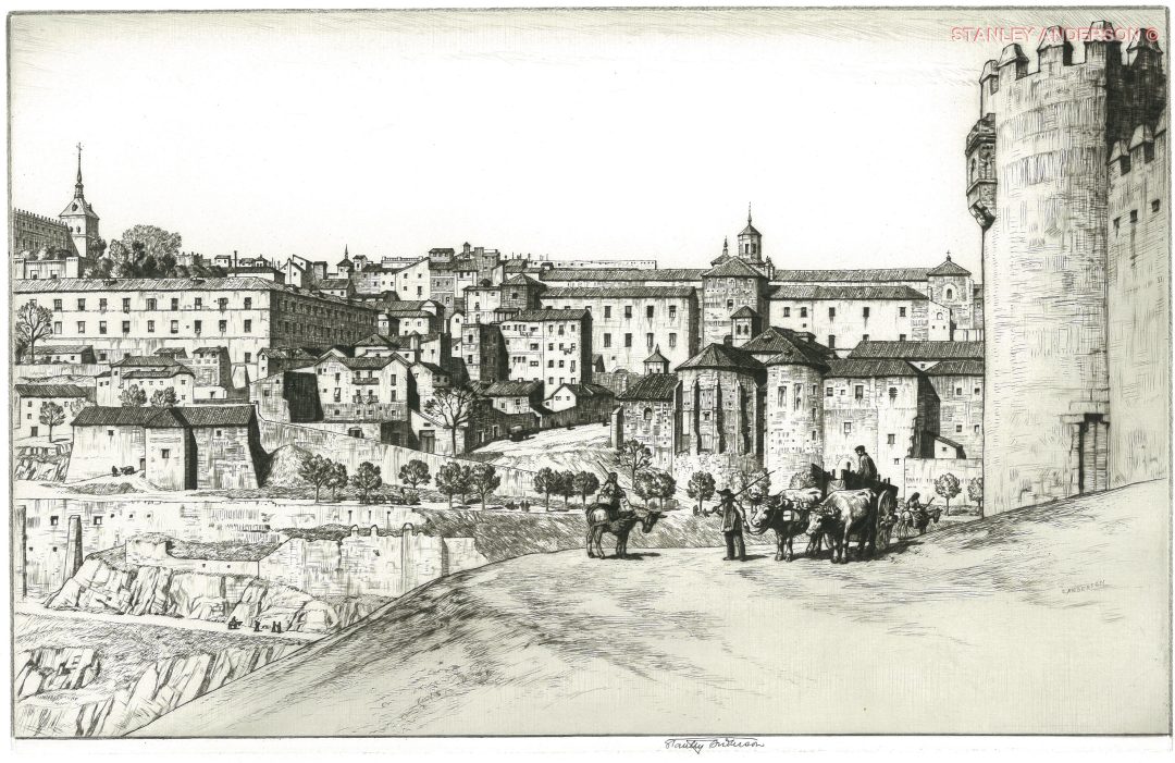 177 Toledo, from the Castillo de San Servando 1927
