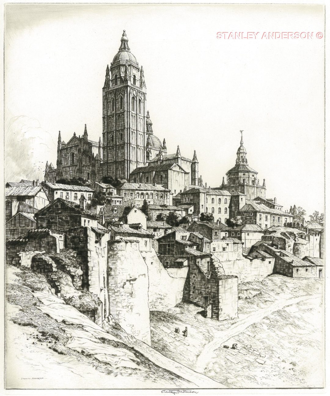 179 Segovia Cathedral 1928