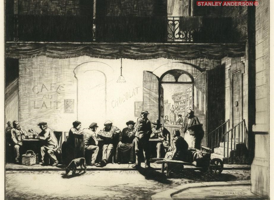 182 Café des Papes, Avignon 1928