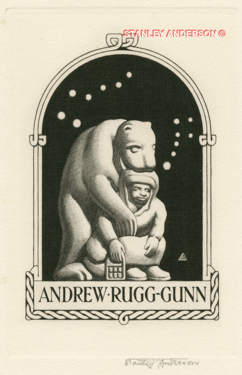 222 Bookplate A Rugg-Gunn 1938