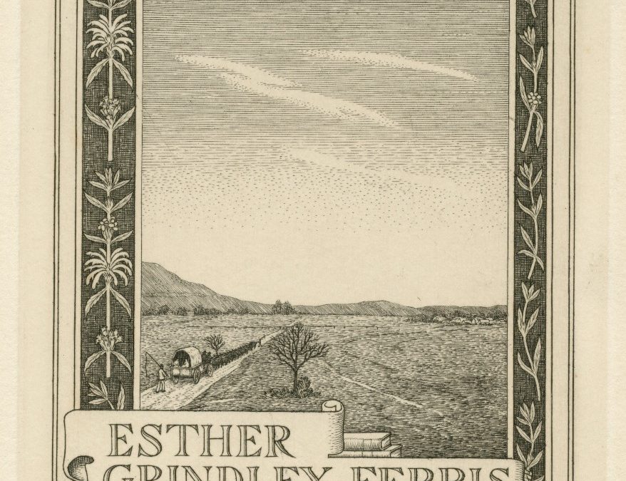 229 Bookplate: Esther Grindley Ferris 1941