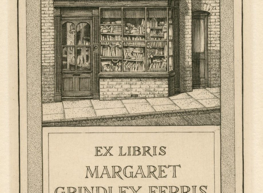 230 Bookplate: Margaret Grindley Ferris 1941